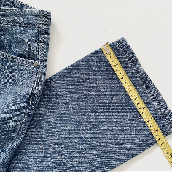 NWOT Ragged Paisley High Waisted Denim Jeans - Picture 7 of 8